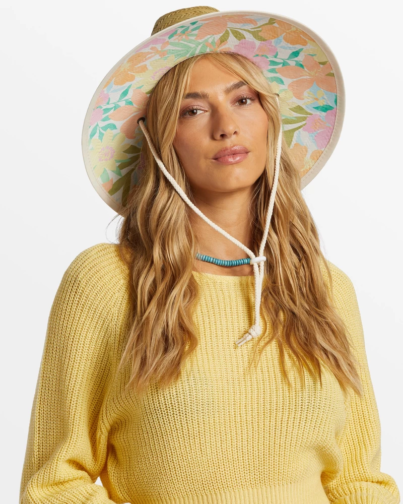 Billabong Tipton Straw Lifeguard Hat - Salt Crystal 1