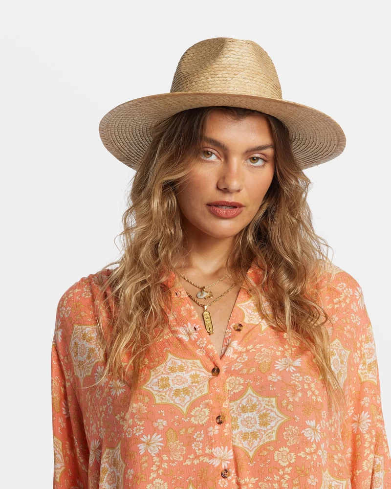 Billabong Seafaring Straw Hat - Natural