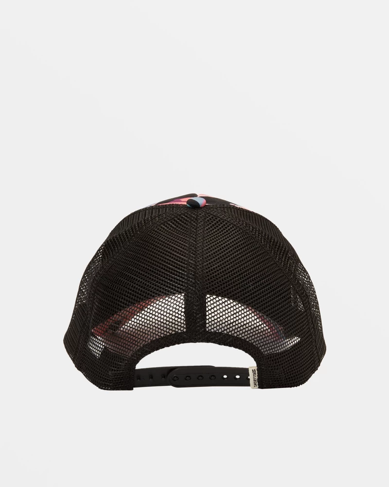 Billabong Heritage Mashup Trucker Hat - Black Multi