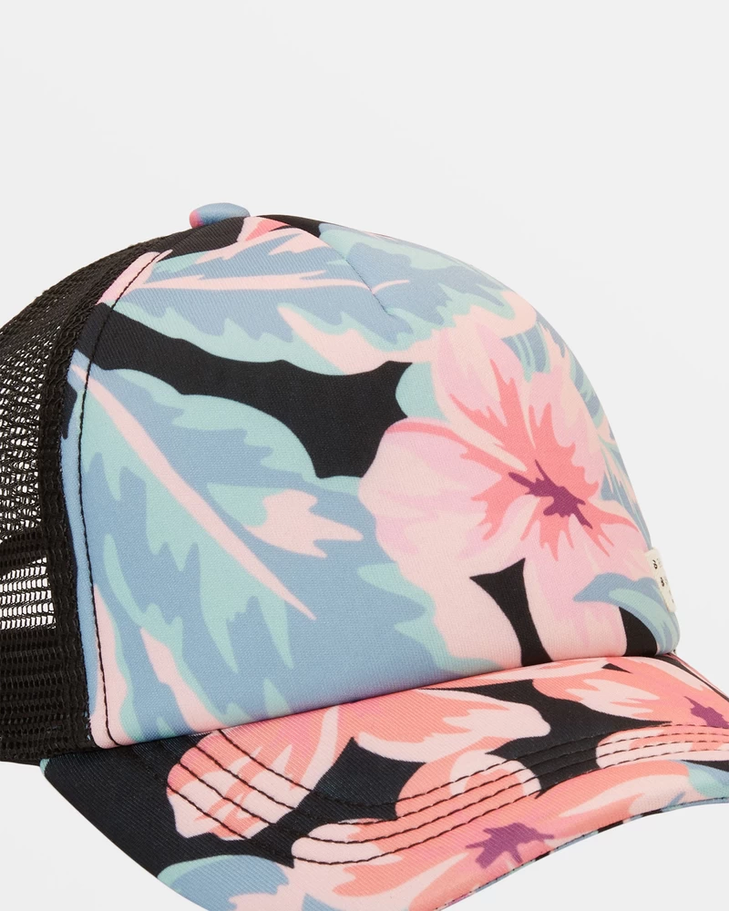 Billabong Heritage Mashup Trucker Hat - Black Multi