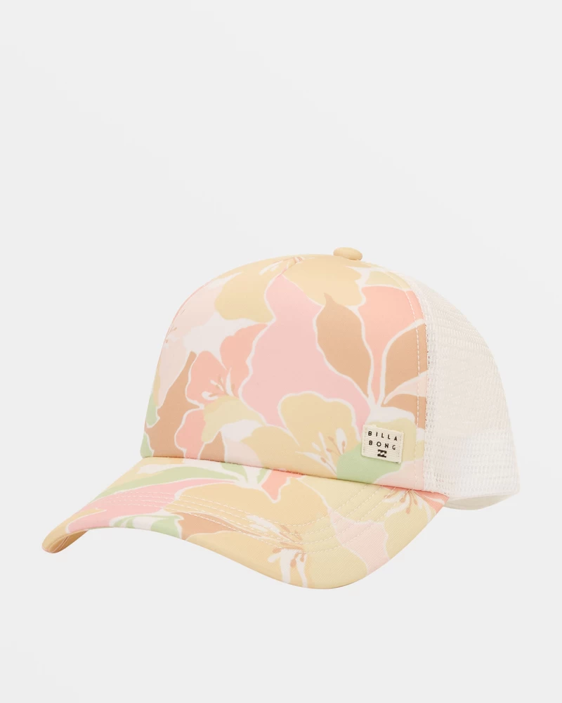 Billabong Heritage Mashup Trucker Hat - Hemp 2