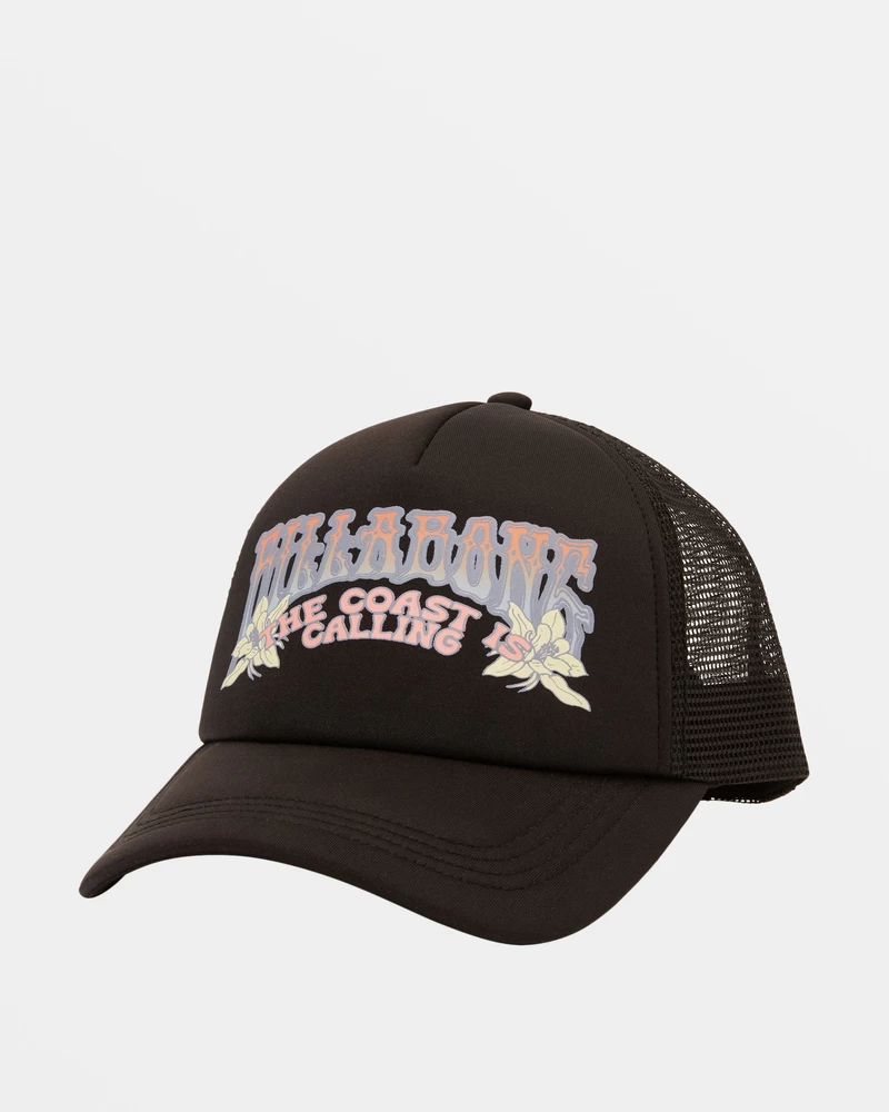 Billabong Across Waves Trucker Hat - Black Sands 2
