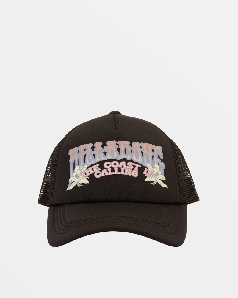Billabong Across Waves Trucker Hat - Black Sands 2