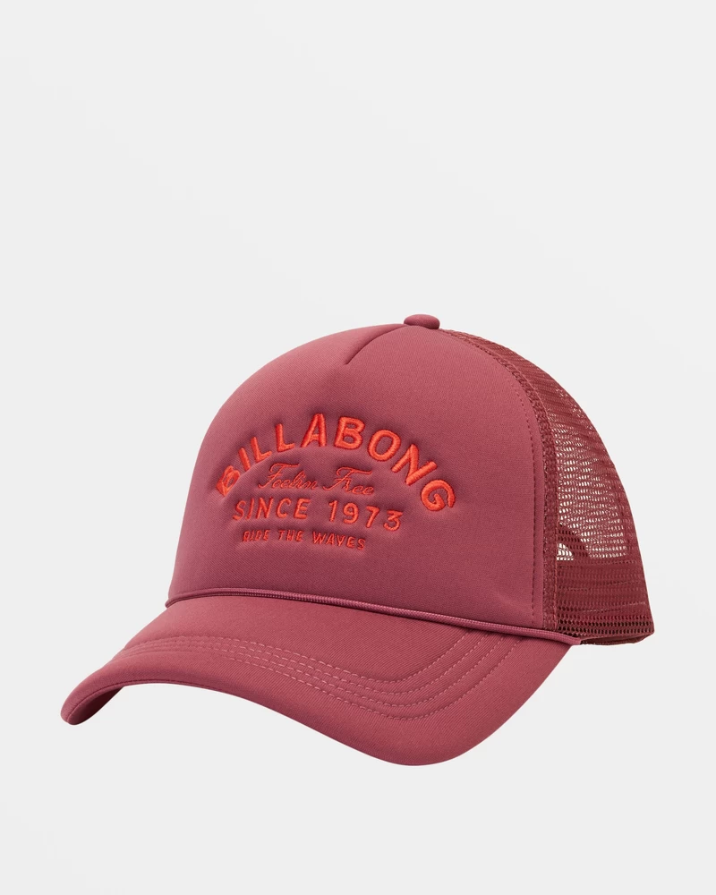 Billabong Across Waves Trucker Hat - Blackberry