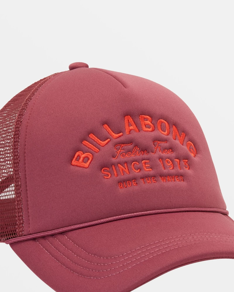 Billabong Across Waves Trucker Hat - Blackberry