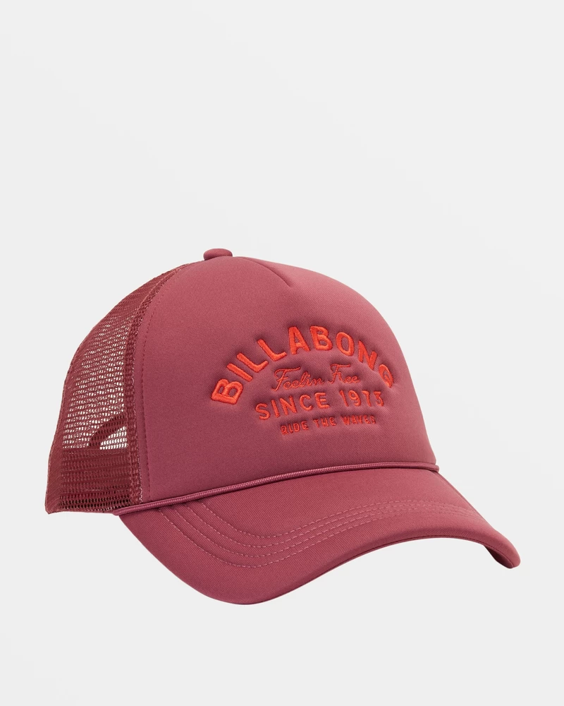 Billabong Across Waves Trucker Hat - Blackberry