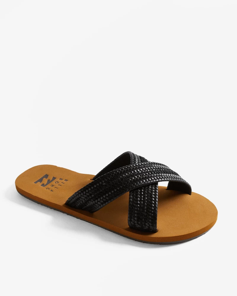 Billabong Avery Slider Sandals - Off Black