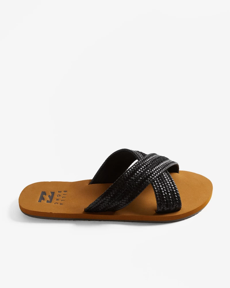 Billabong Avery Slider Sandals - Off Black