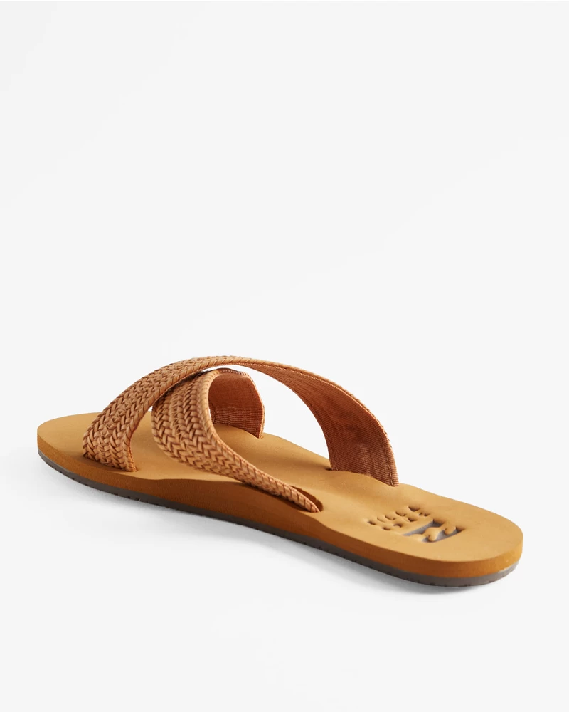 Billabong Avery Slider Sandals - Tan