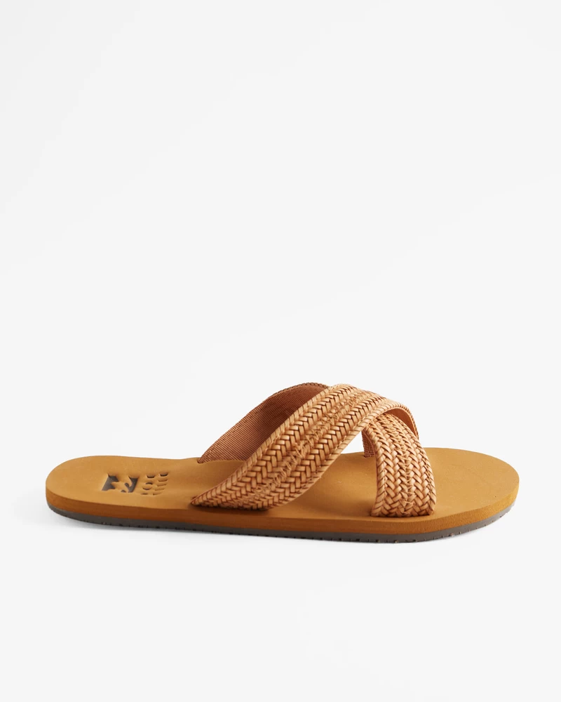 Billabong Avery Slider Sandals - Tan