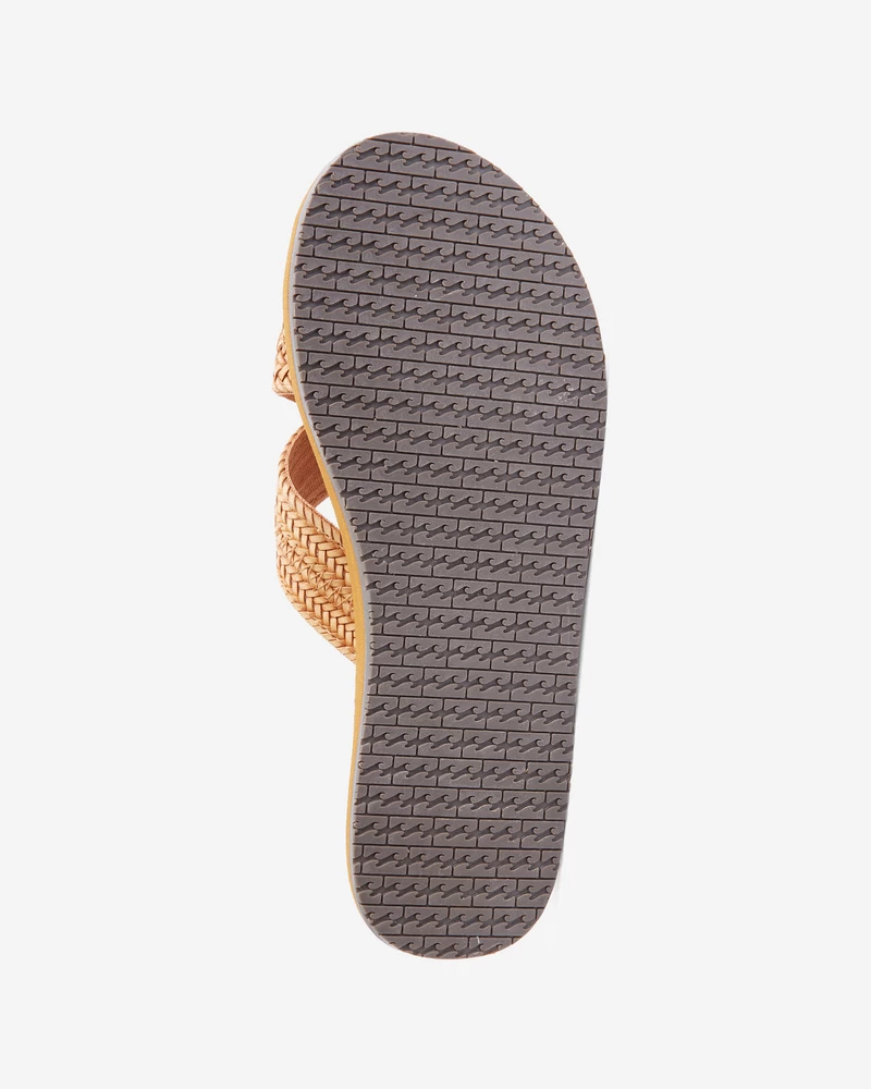 Billabong Avery Slider Sandals - Tan