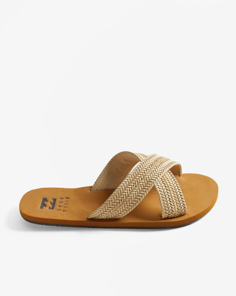 Billabong Avery Slider Sandals - White Cap
