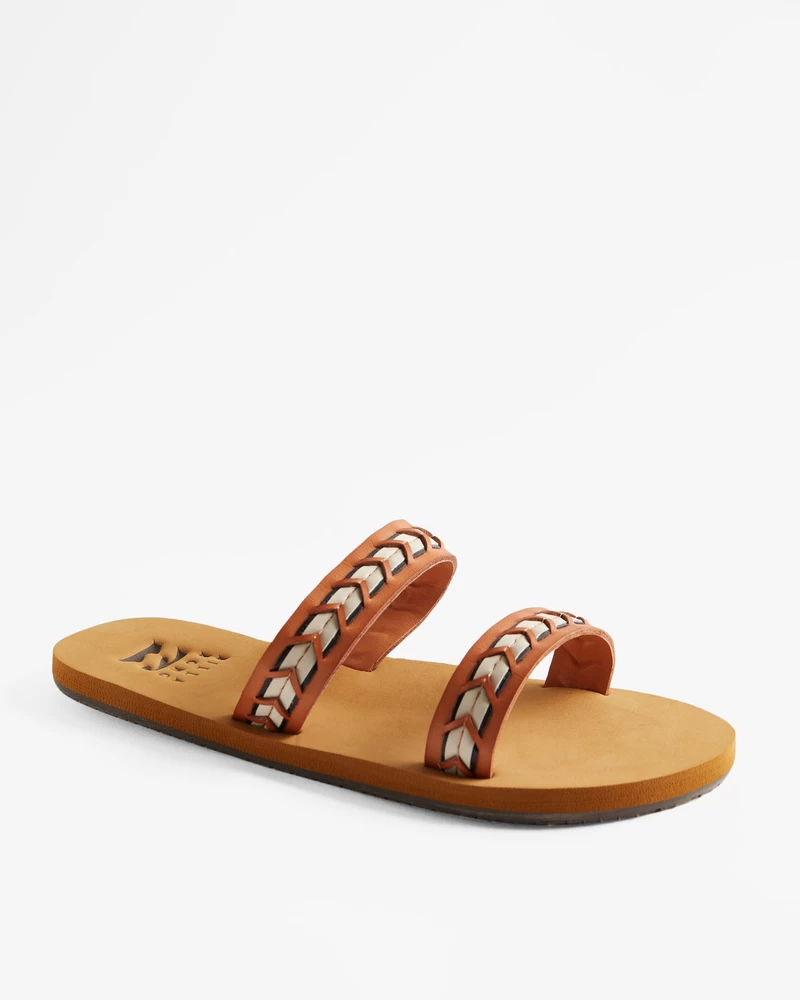 Billabong Nori Slider Sandals - Black/Tan