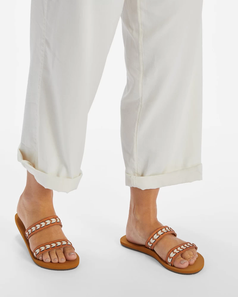 Billabong Nori Slider Sandals - Black/Tan