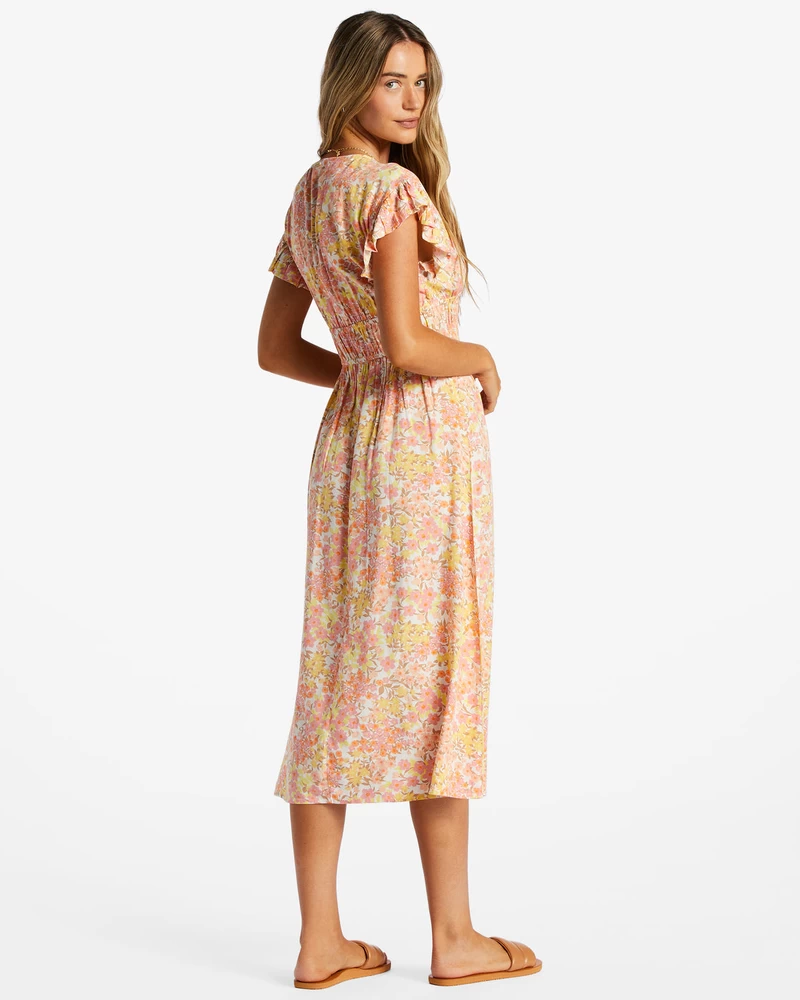 Billabong Picnic Date Midi Dress - Paloma
