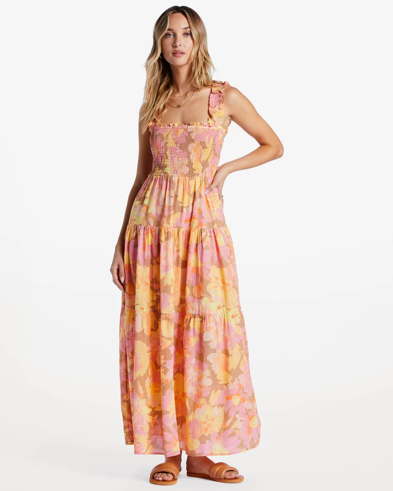 Billabong Feelin Fine Maxi Dress - Multi