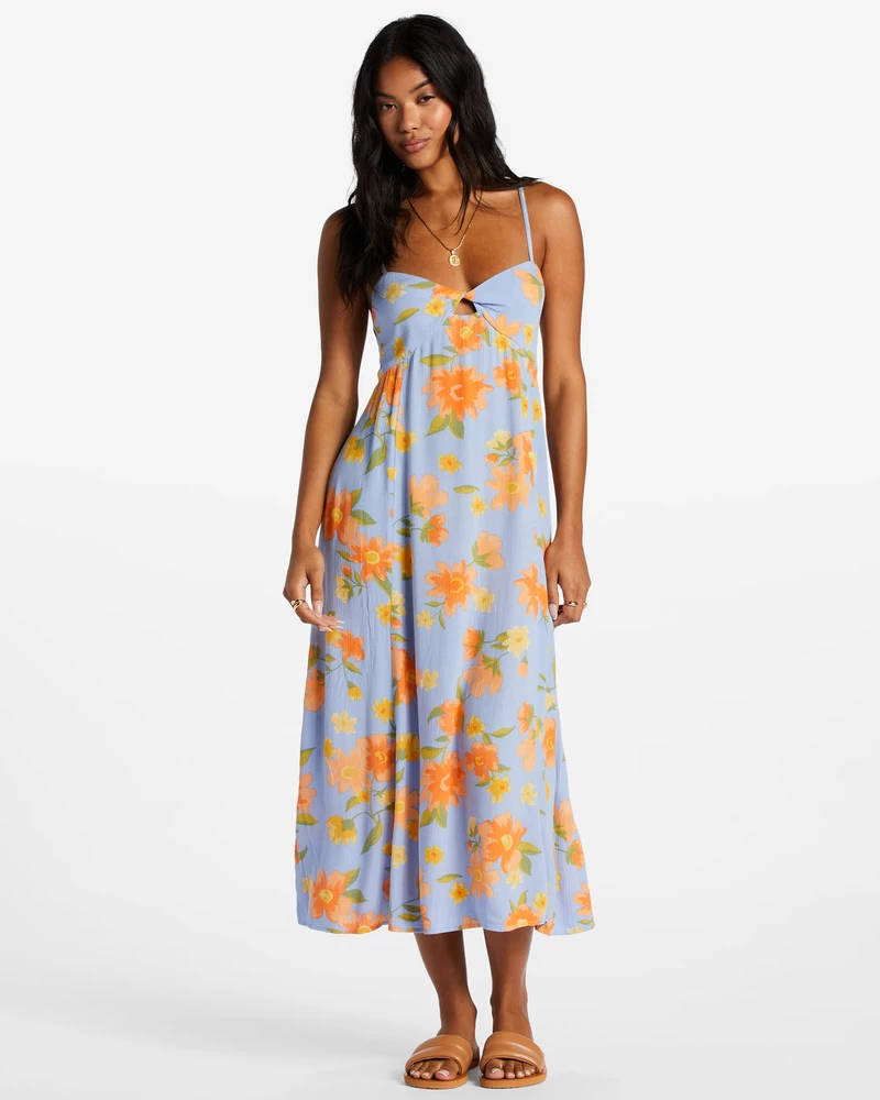 Billabong Last Sunset Midi Dress - Outta The Blue