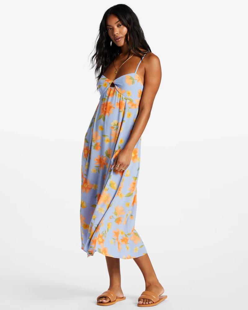 Billabong Last Sunset Midi Dress - Outta The Blue