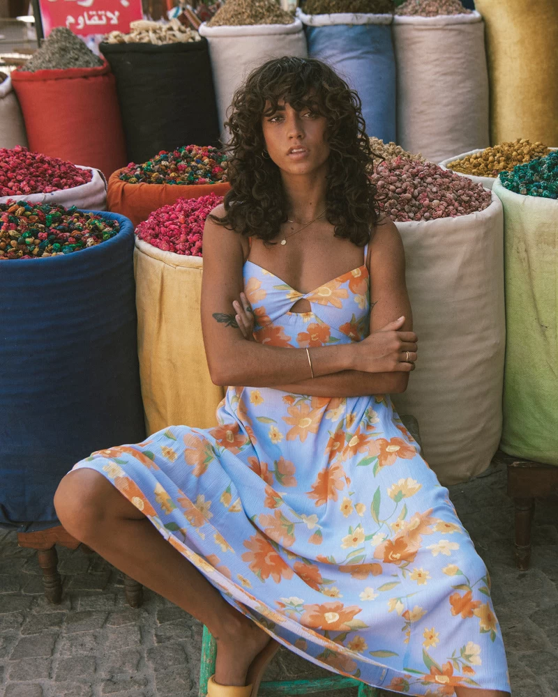 Rochie Midi Billabong Last Sunset - Outta The Blue