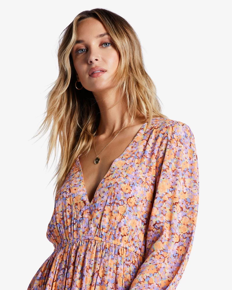 Billabong Sweetest Dream Mini Dress - Multi 1