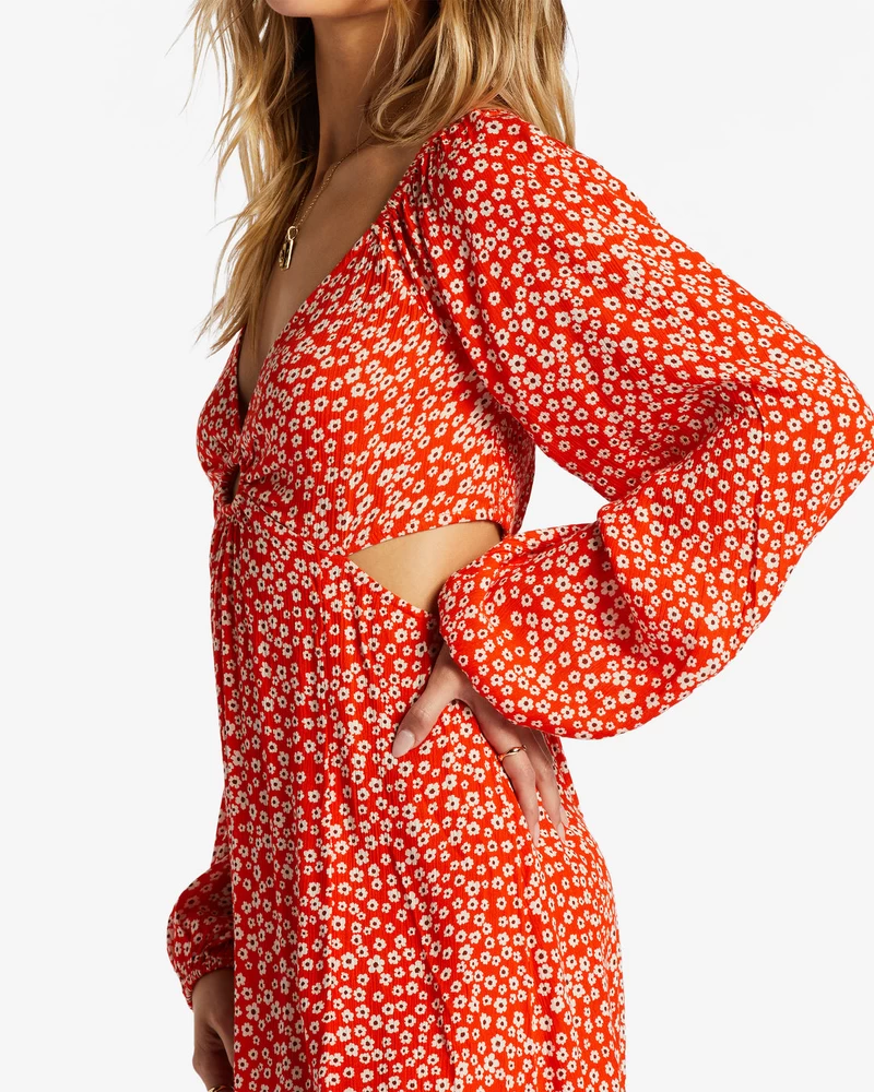 Billabong Last Call Maxi Dress - Fire Side