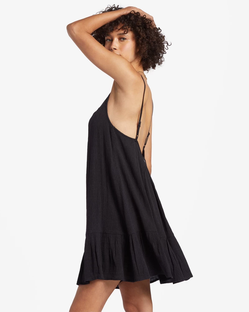 Billabong Beach Vibes Beach Cover-Up - Black Pebble