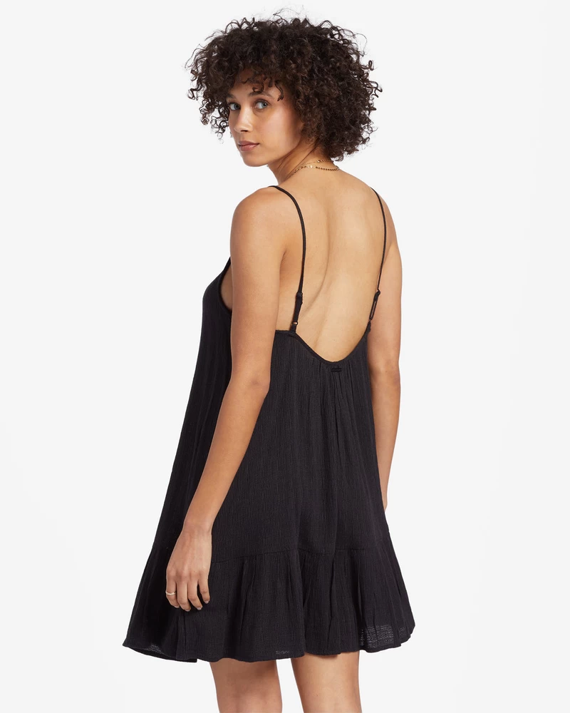 Billabong Beach Vibes Beach Cover-Up - Black Pebble