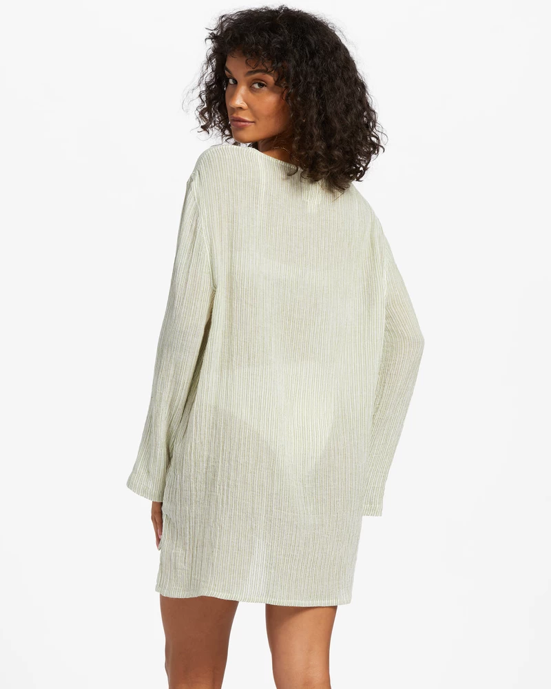 Billabong Blue Skies Swim Cover-Up - Avocado