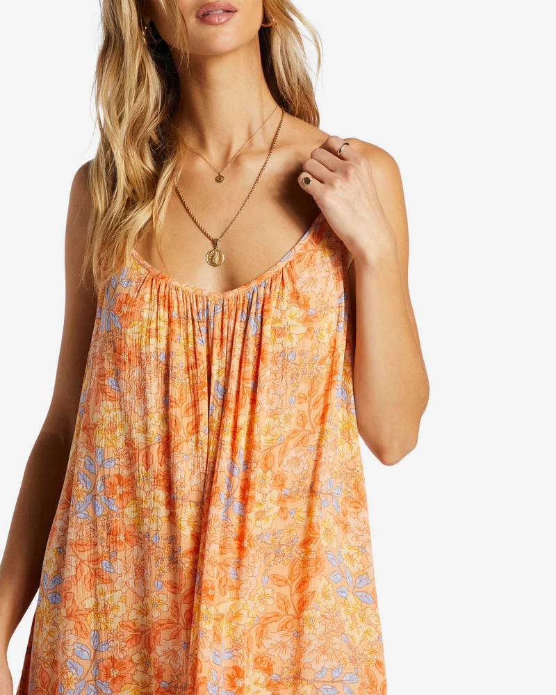 Billabong Beach Vibes Swim Cover Up - Light Melon