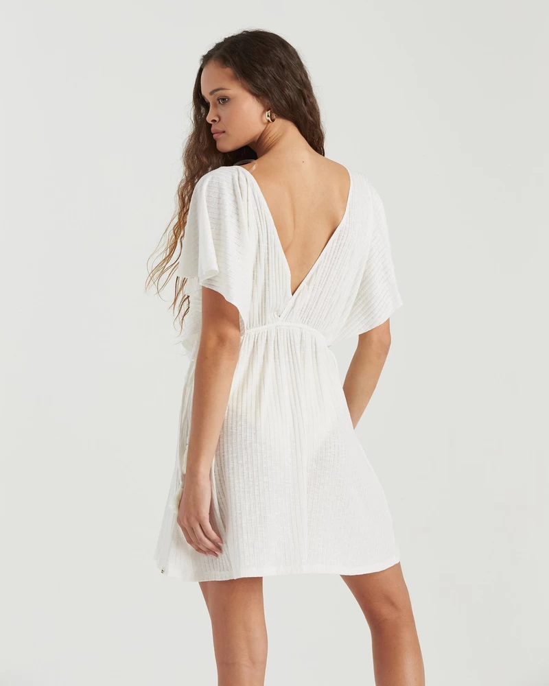 Billabong Short Tides Dress - Salt Crystal