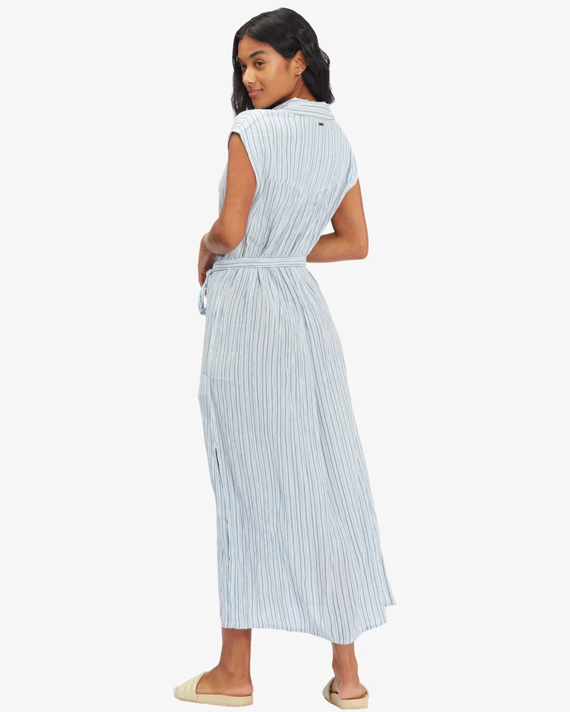Billabong Lovely Ways Woven Dress - Blue Stream