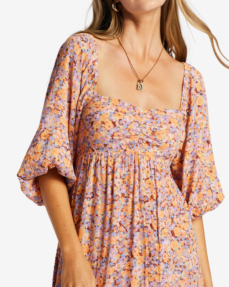 Billabong Swept Away Midi Dress - Multi 1