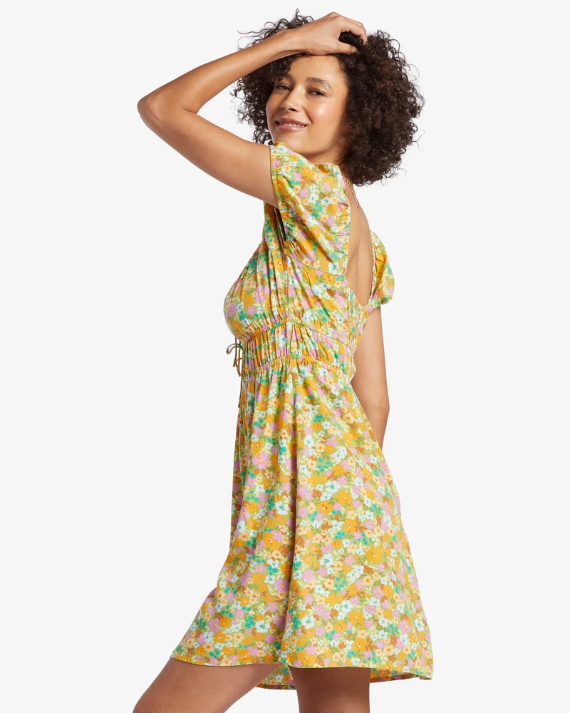 Billabong Sun Kissed Dress - Palm Green