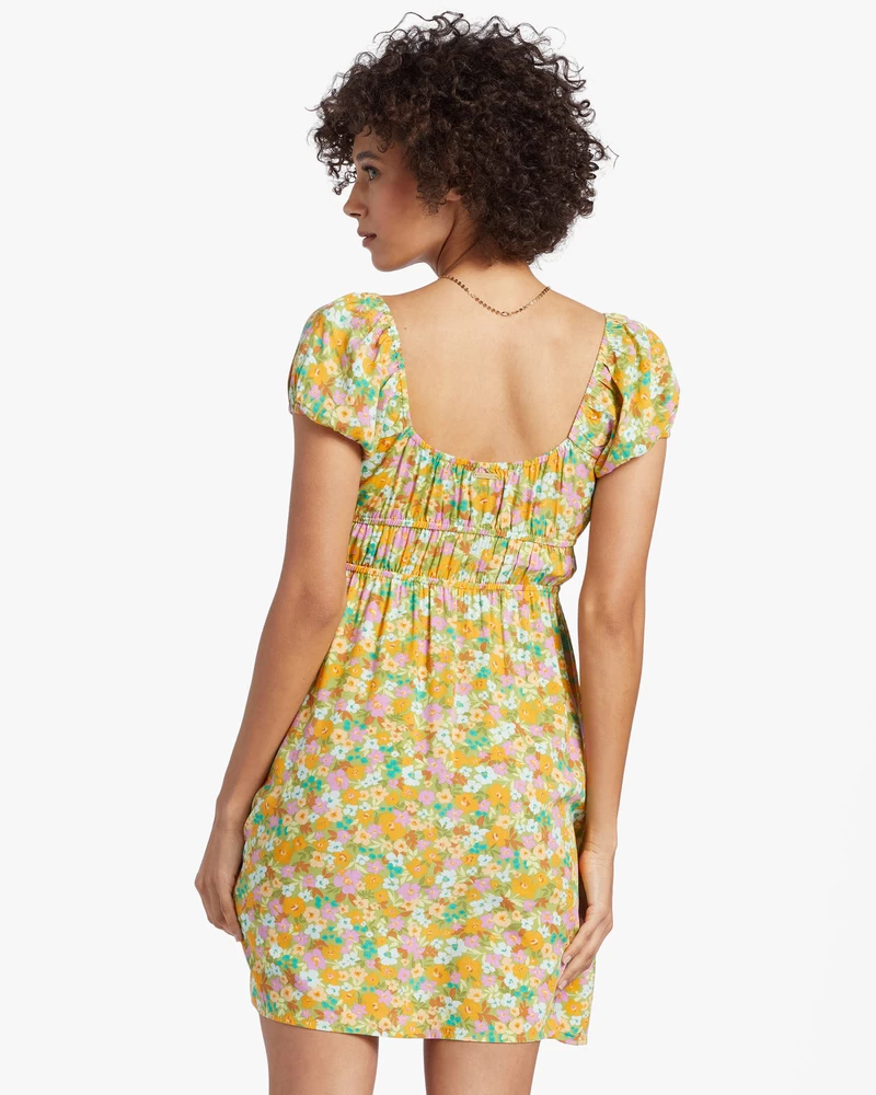 Billabong Sun Kissed Dress - Palm Green