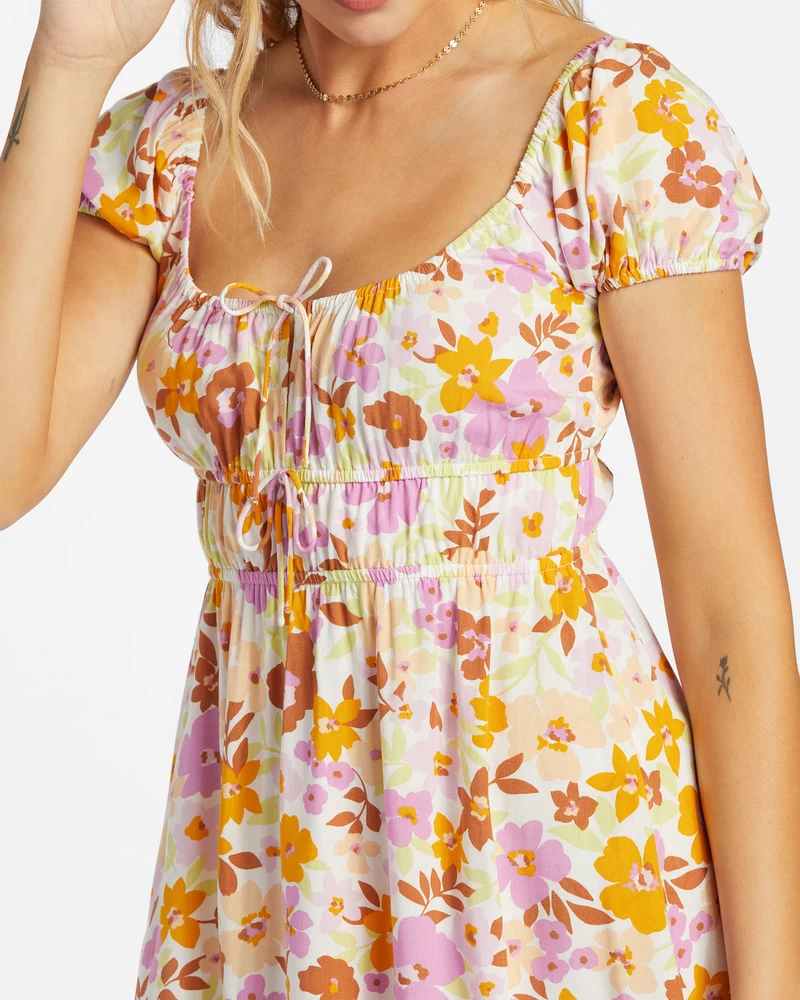 Billabong Sun Kissed Dress - Salt Crystal