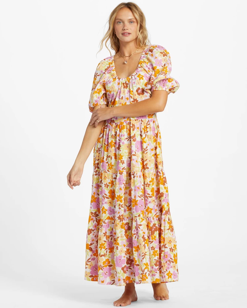 Billabong Endless Shore Dress - Salt Crystal