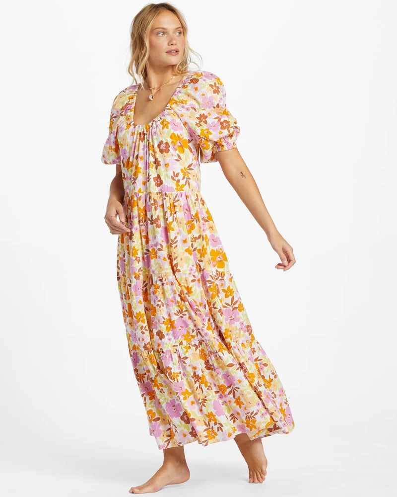 Billabong Endless Shore Dress - Salt Crystal