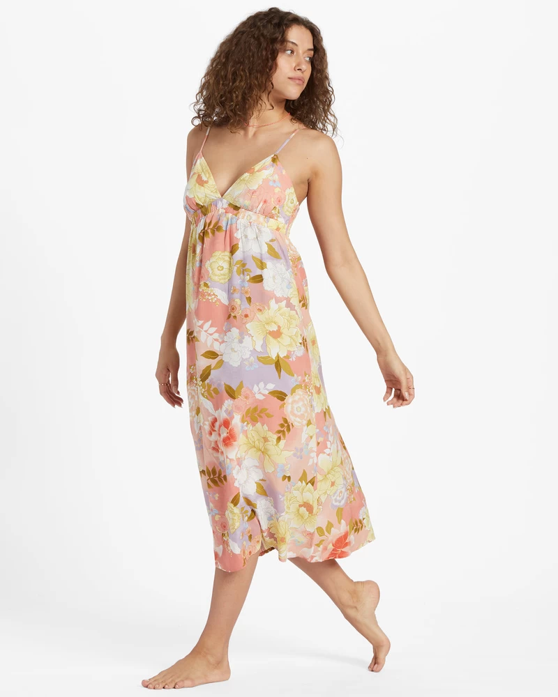 Billabong Sunset Skies Dress - Sweet Peach