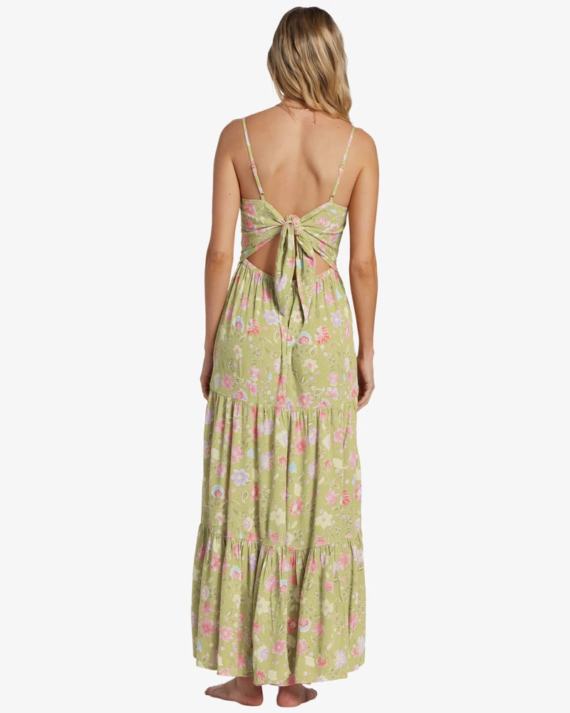 Billabong Riviera Romance Dress - Green Envy