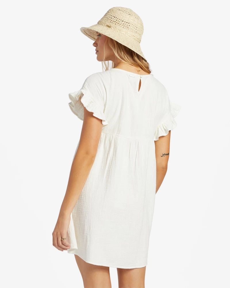 Billabong So Breezy Dress - Salt Crystal