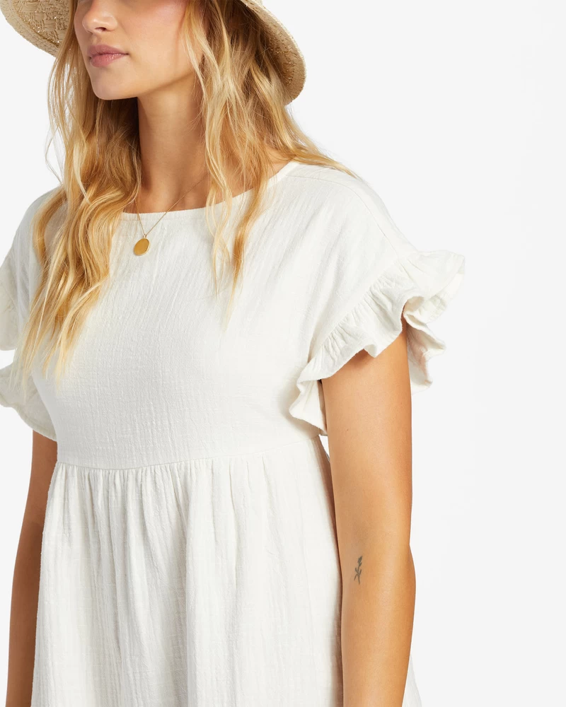 Billabong So Breezy Dress - Salt Crystal