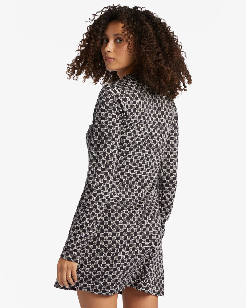 Billabong Everleigh Mock Dress - Black Pebble