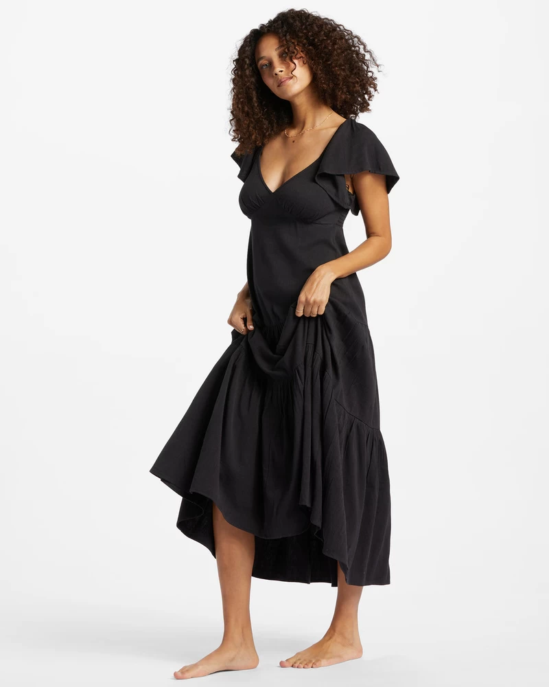 Vestido Billabong Last Light - Black Seixo