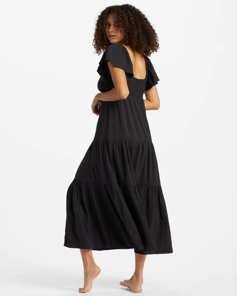 Vestido Billabong Last Light - Black Seixo