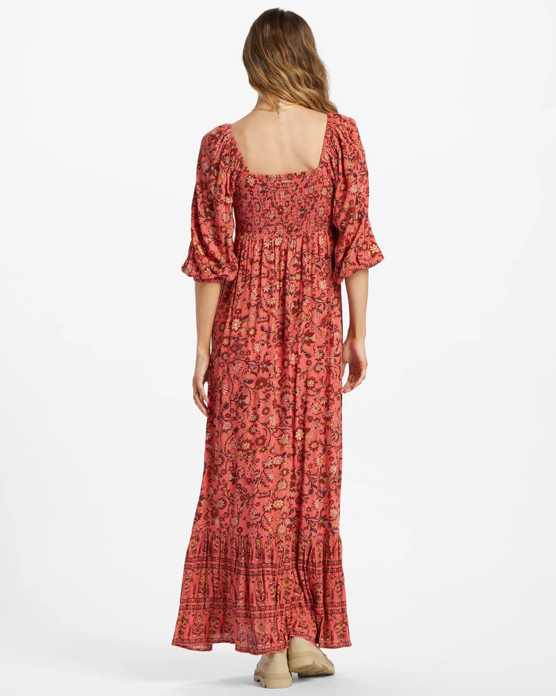 Billabong Full Bloom Dress - Hibiscus