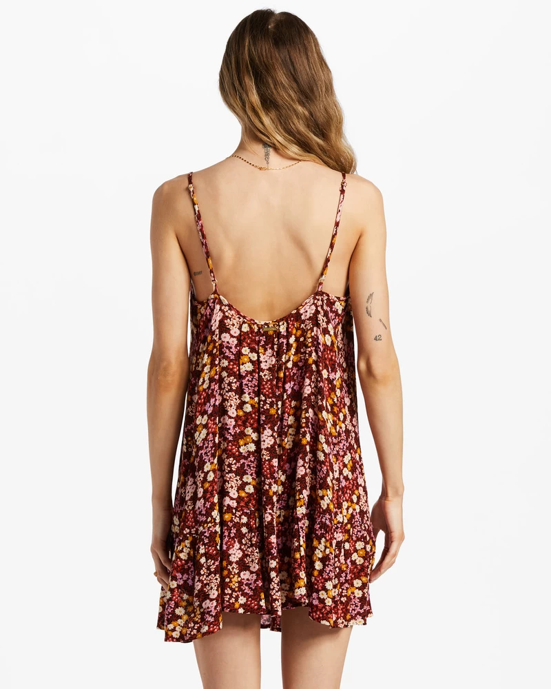 Billabong Beach Vibes Swim Cover Up - Deep Sienna