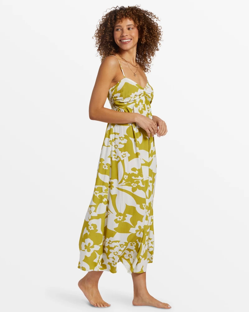Billabong Daybreak Midi Midi Mekko - Moss Joy