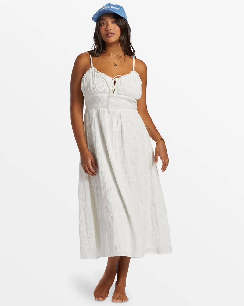 Rochie Midi Billabong Pretty Perfect Sweetheart - Cristal De Sare