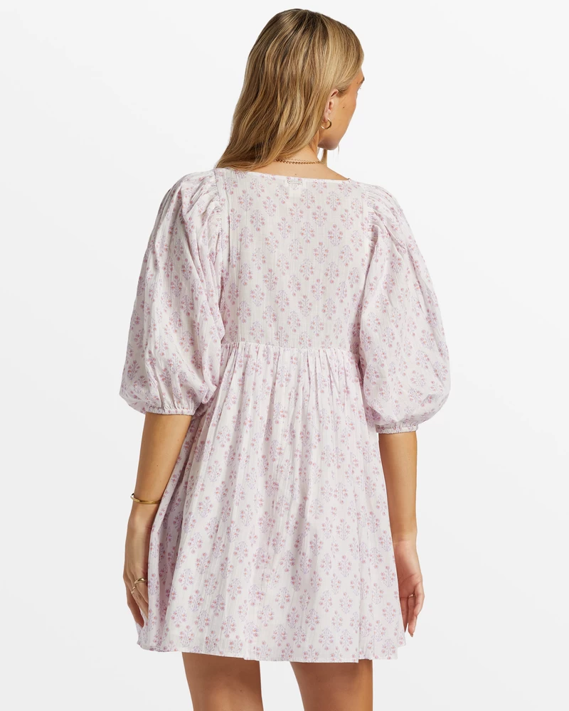 Billabong Ambers Babydoll Dress - Tulip