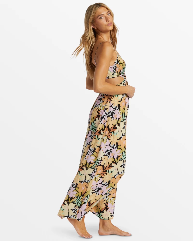Billabong True Desire Maxi Dress - Black Pebble 2